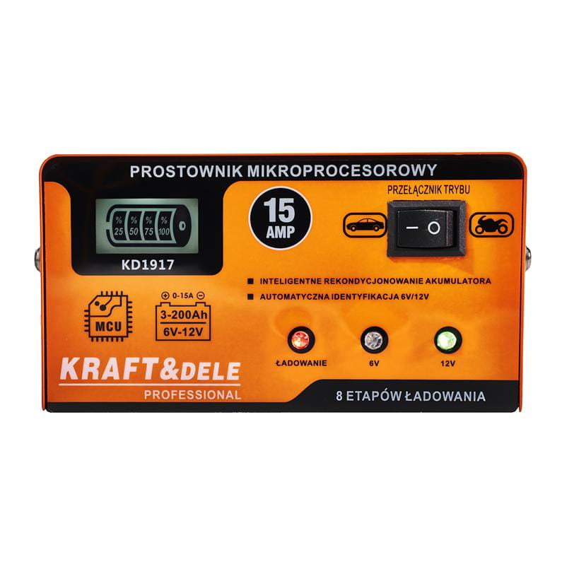 MIKROPROTSESSORIGA ALALDITI 15AMP 6/12V KD1917