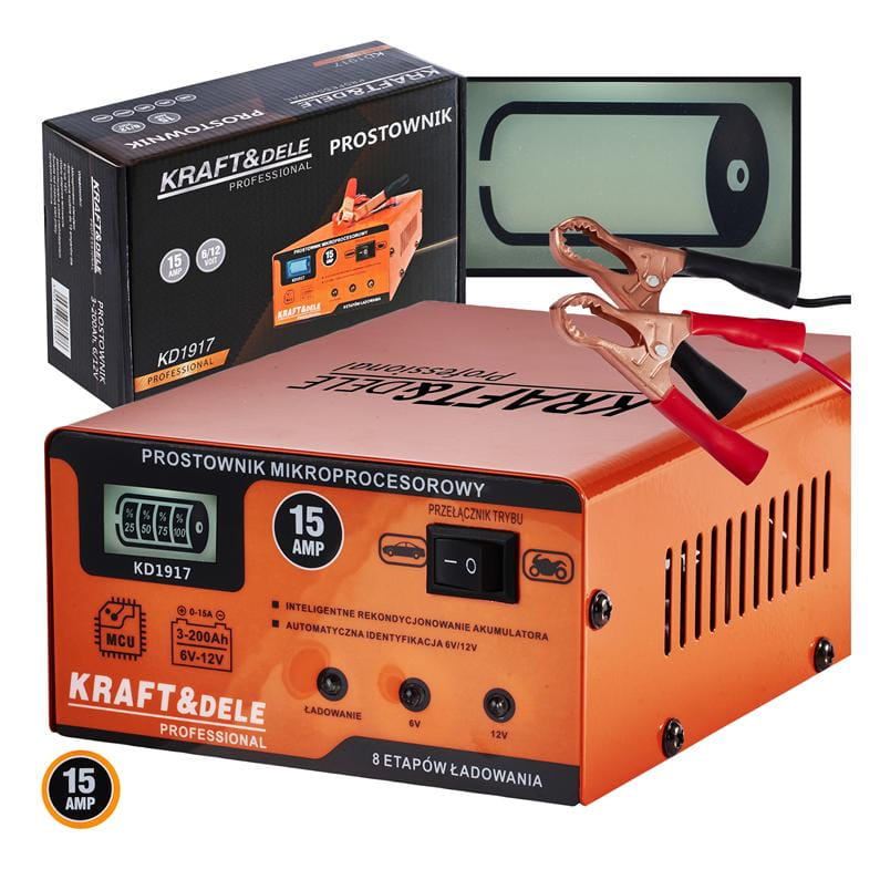 MIKROPROTSESSORIGA ALALDITI 15AMP 6/12V KD1917