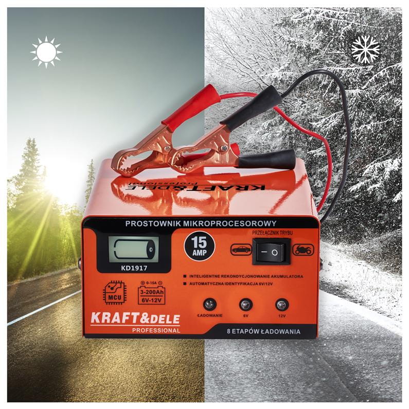 MIKROPROTSESSORIGA ALALDITI 15AMP 6/12V KD1917