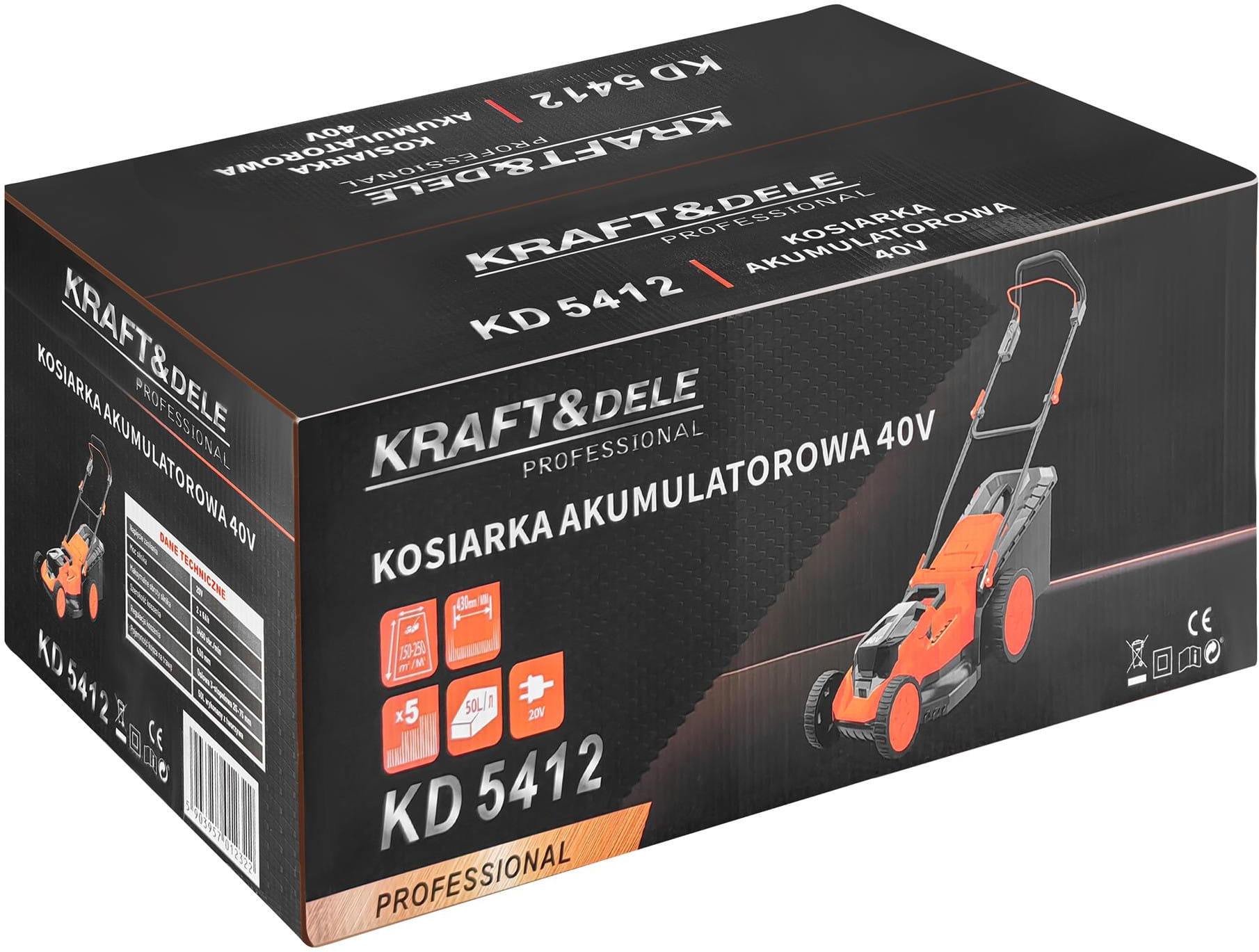Akutoitega muruniiduk KD5412 (D26)
