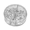 Non-insulated ferrules 1900 pcs. KD10495 (VB10)