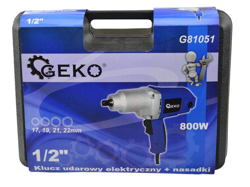 Electric wrench 1/2 + sockets