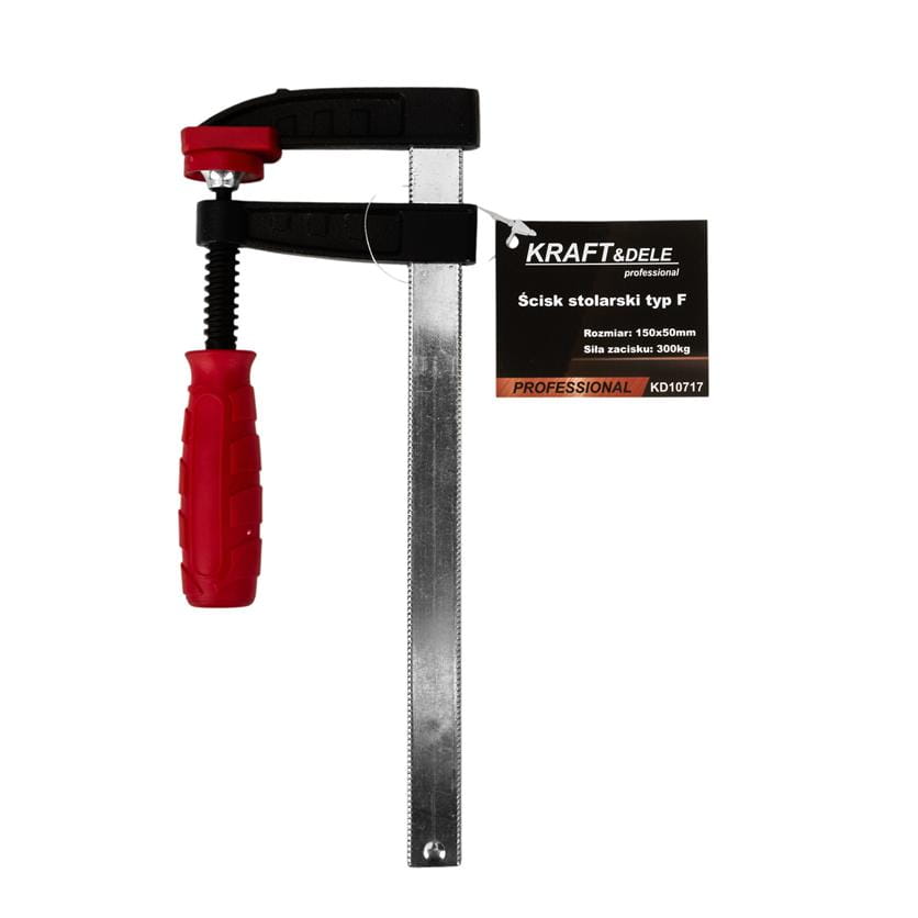 Carpenter's clamp type F 300kg - 150 x 50 mm KD10717