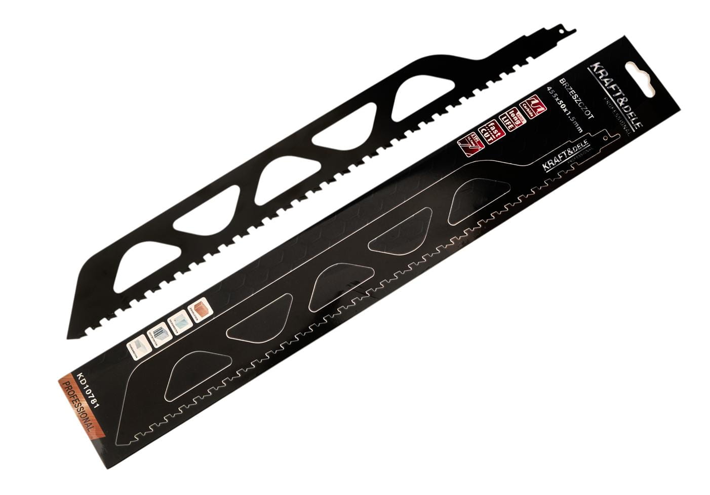 Tikka-saeleht 455x50x1.5mm KD10781