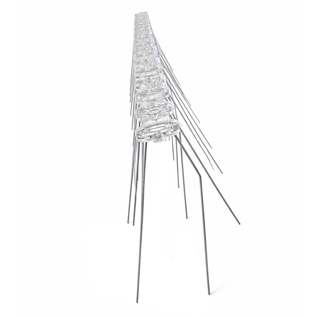 3200 pcs Stainless Steel Metal Bird Spikes for Pigeons and Sparrows on Window Sills and Ledges 50 cm