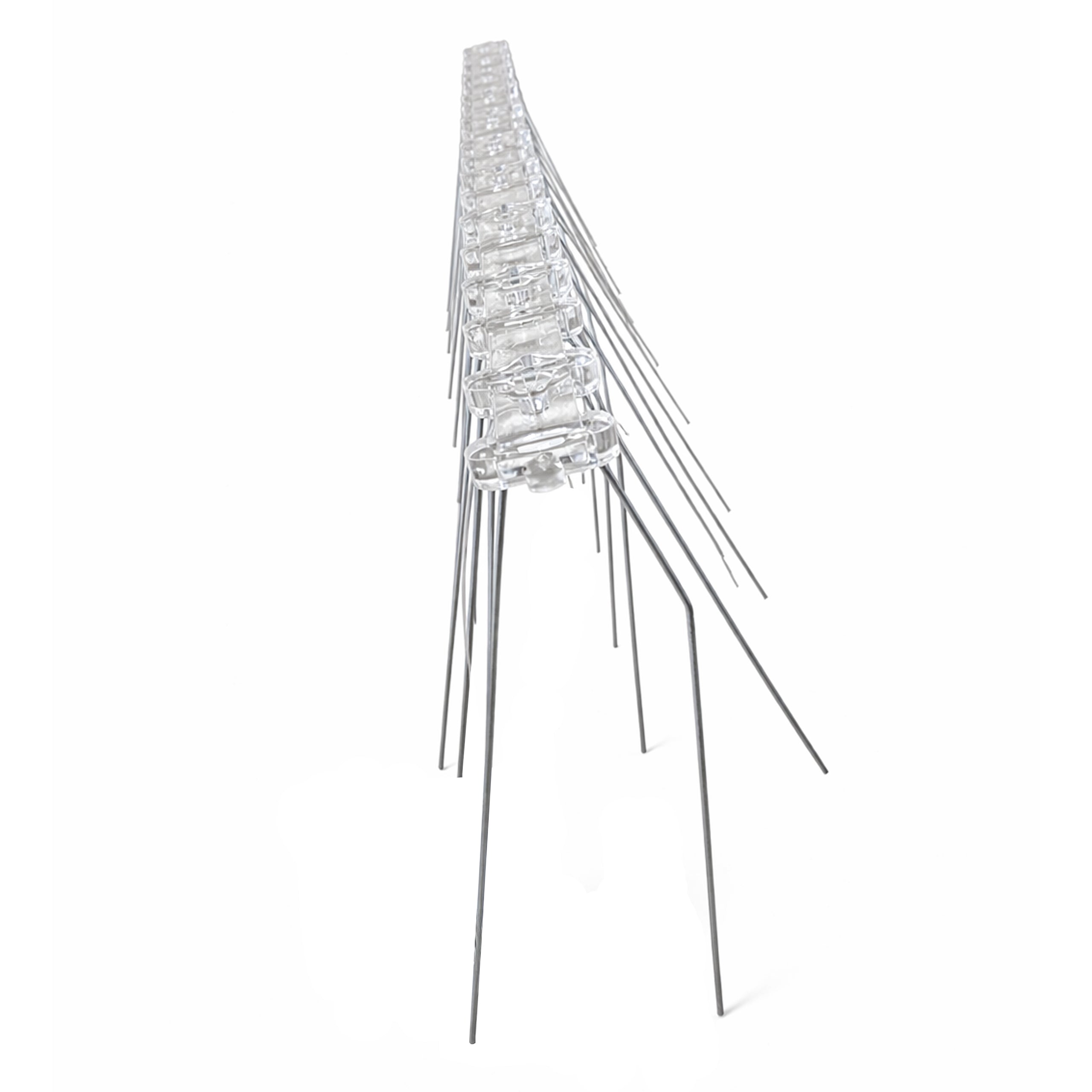 3200 pcs Stainless Steel Metal Bird Spikes for Pigeons and Sparrows on Window Sills and Ledges 50 cm
