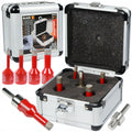 Diamond Hole Saw Drill Bit Set for Porcelain Tiles 6-12