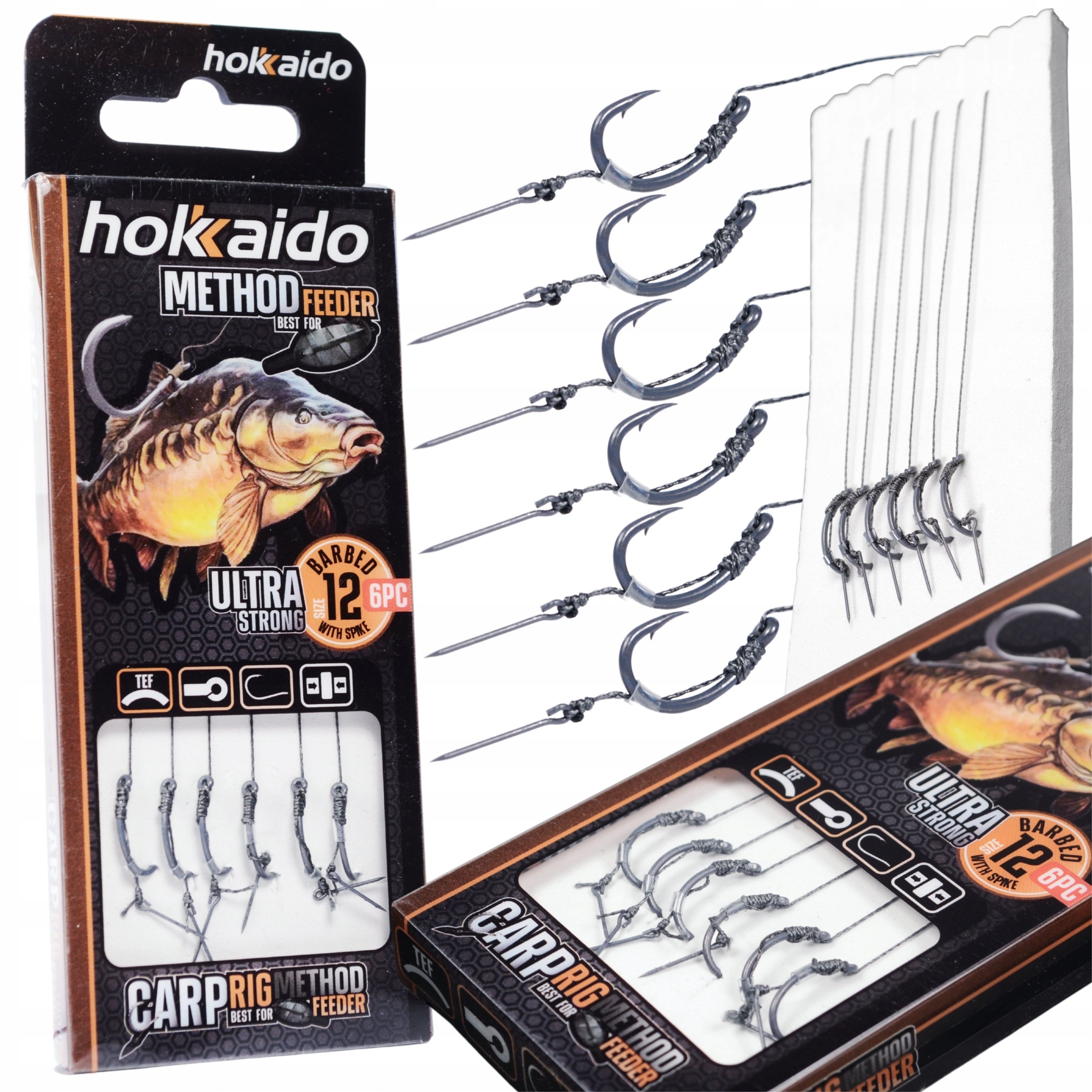 Hokkaido Leader Hook 14 Method Feeder 10 cm nõelaga
