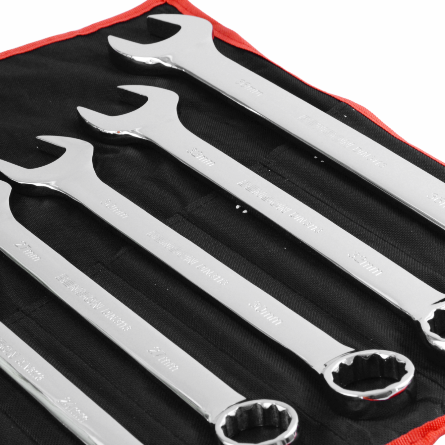 Benson by Black avatud otsaga lehtvõtmete komplekt, 6-36 mm, täielik 17 lehtvõtme komplekt