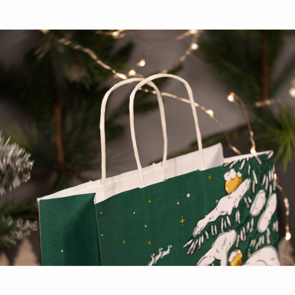 Christmas Gift Bags Green Tree 25 pcs