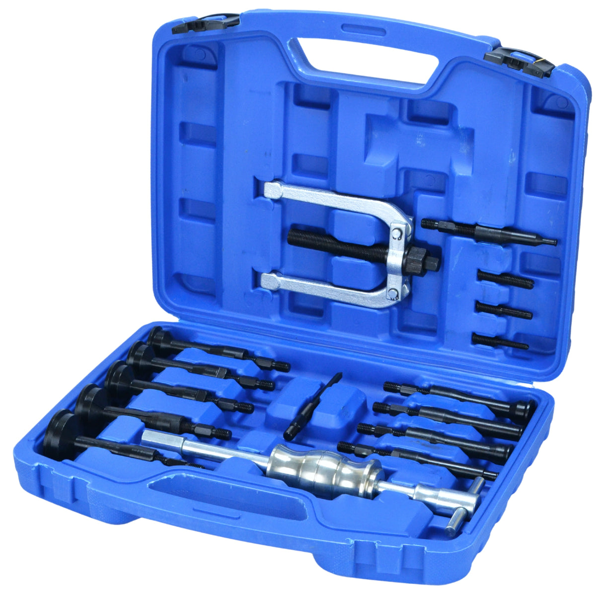 Set of 16 Internal Inertial Hammer Pullers for Bearings 8-56mm