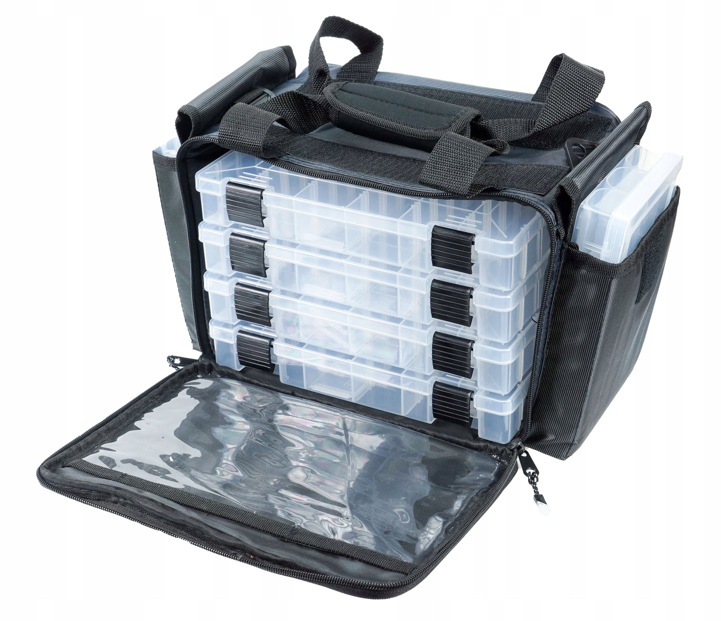 Hokkado Fishing Bag with 4 Boxes 40/20/30-6