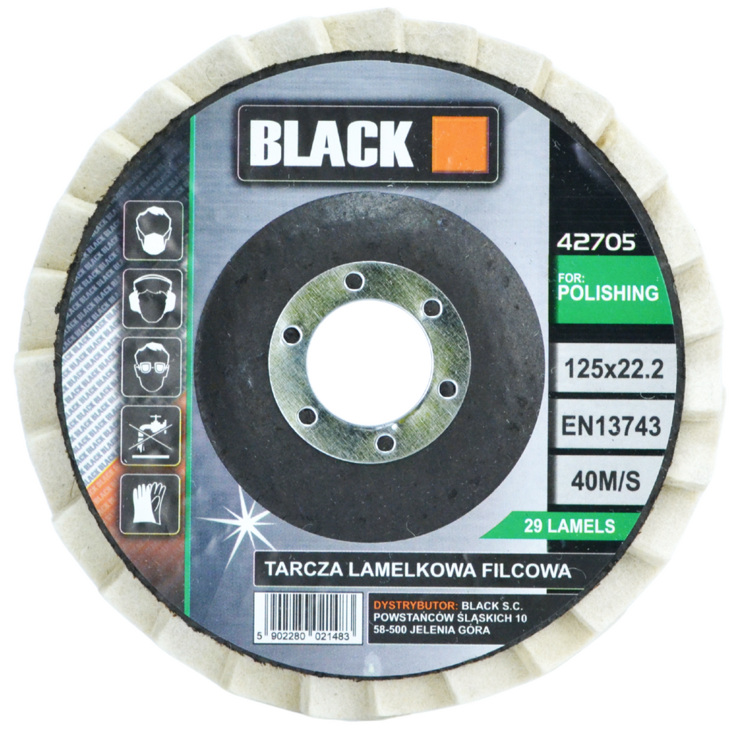 Viltpoleerimispadi 125mm viltpoleerimisketas