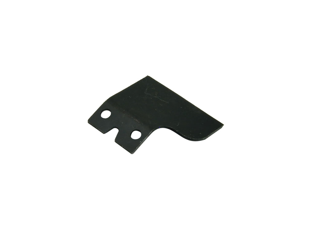 Knife for shield, set with 3 screws