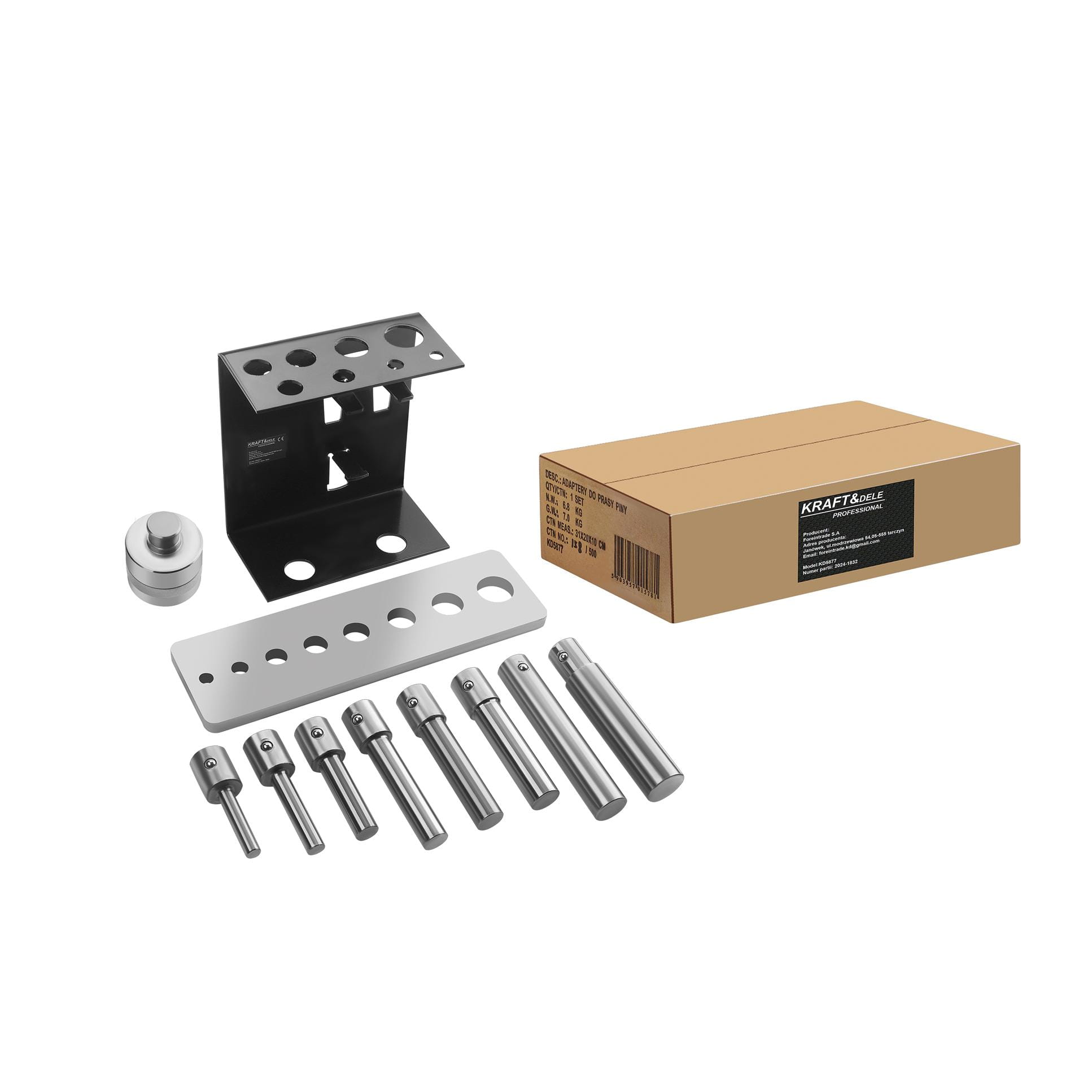 ADAPTERS FOR HYDRAULIC PRESS - PINS KD5877
