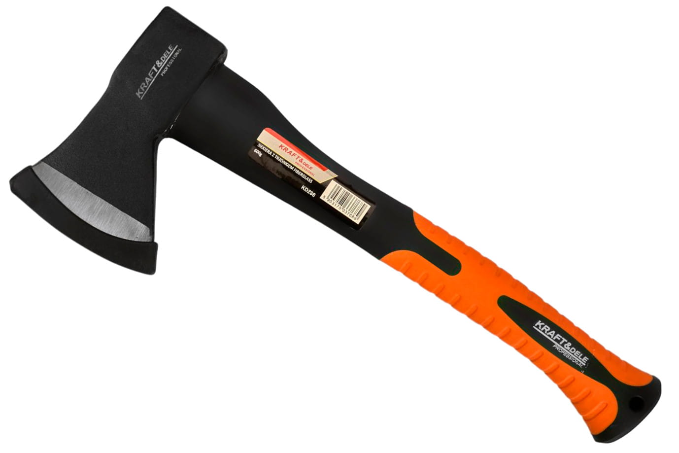 Axe with fiberglass handle 600g 37cm KD286