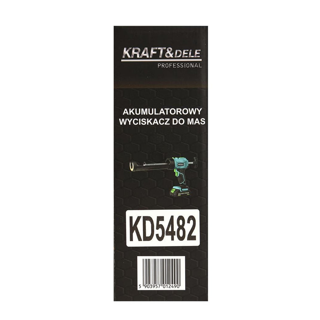 Juhtmevaba hermeetikupüstol 21V 2500mAh KD5482