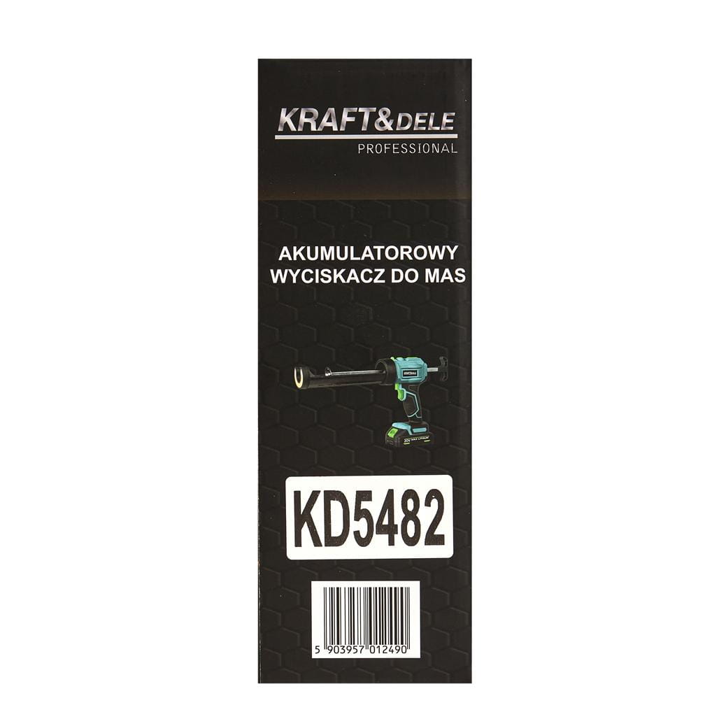Juhtmevaba hermeetikupüstol 21V 2500mAh KD5482