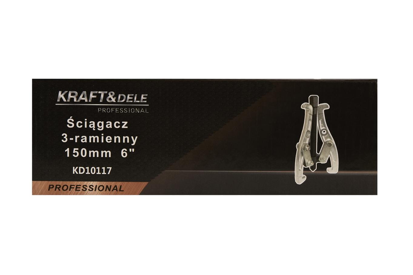 3-haruline tõmmits 6" 150mm KD10117 (D8)