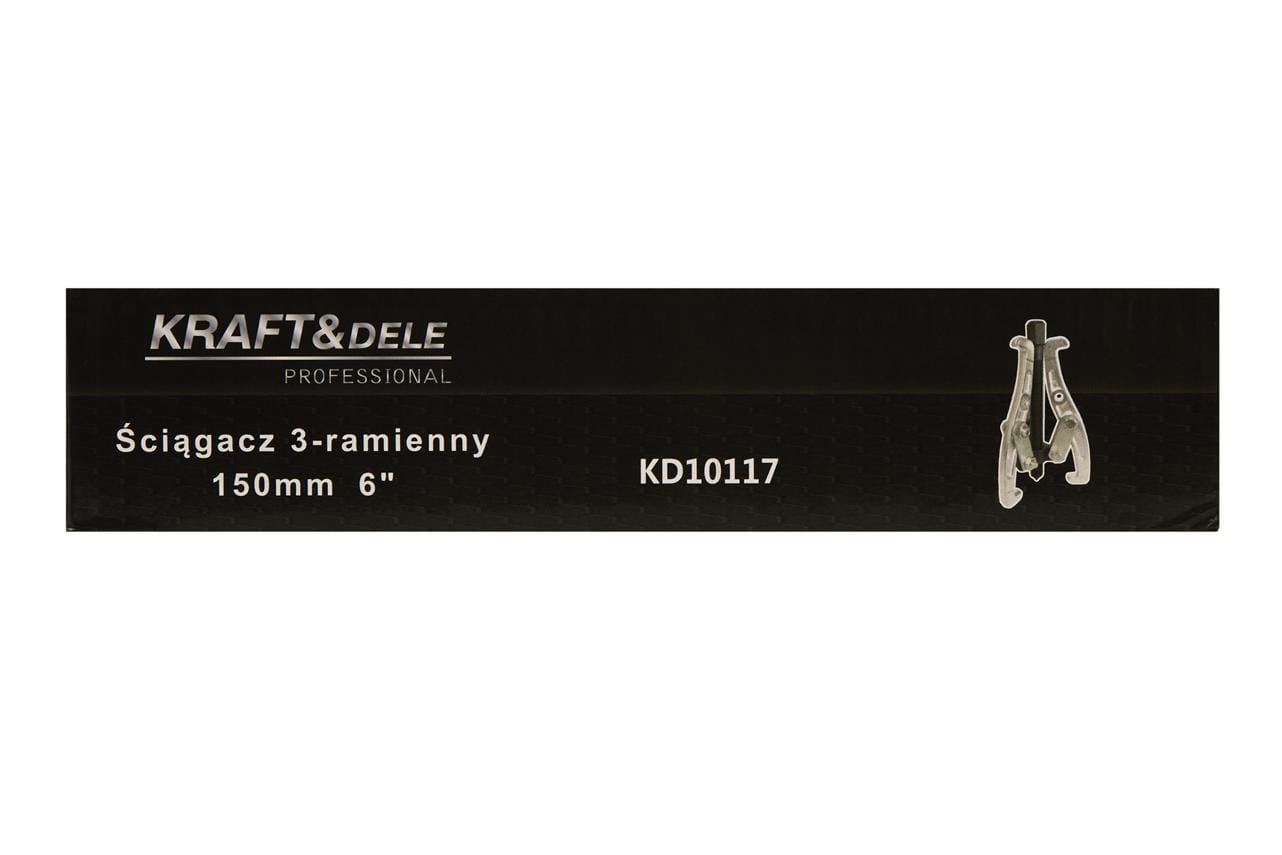 3-haruline tõmmits 6" 150mm KD10117 (D8)