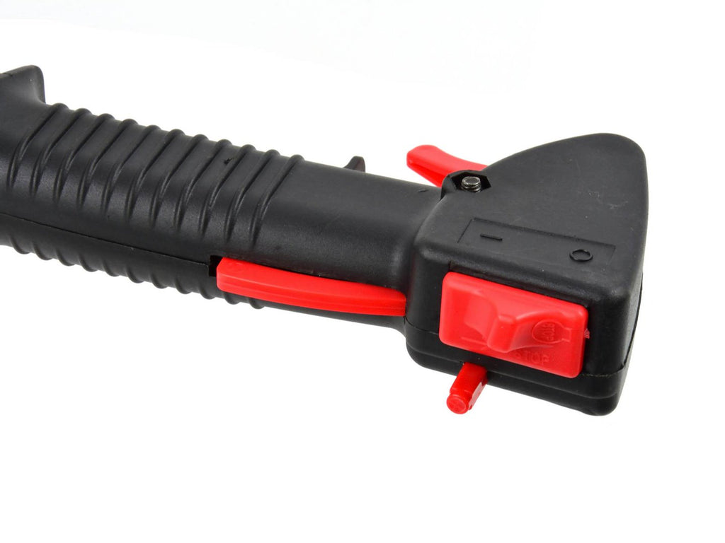 Right handlebar with controller for brush cutter