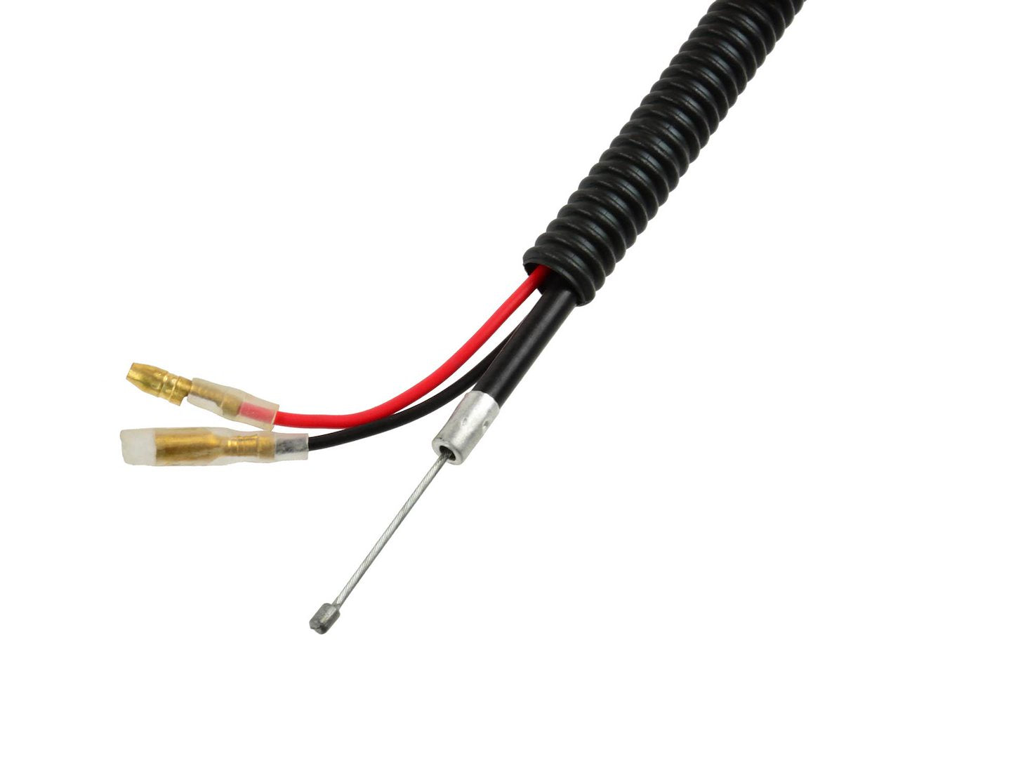 Right handlebar with controller for brush cutter