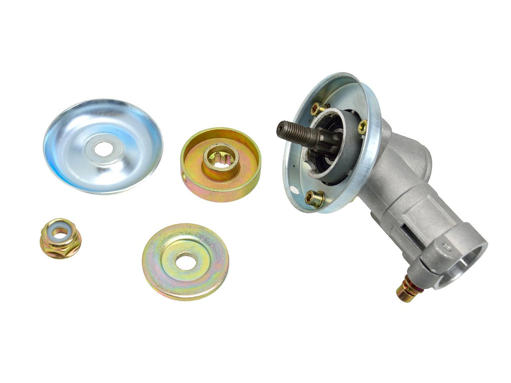 Brush Cutter Gearbox / Gearhead Complete Assembly 28 mm, 9 Spline