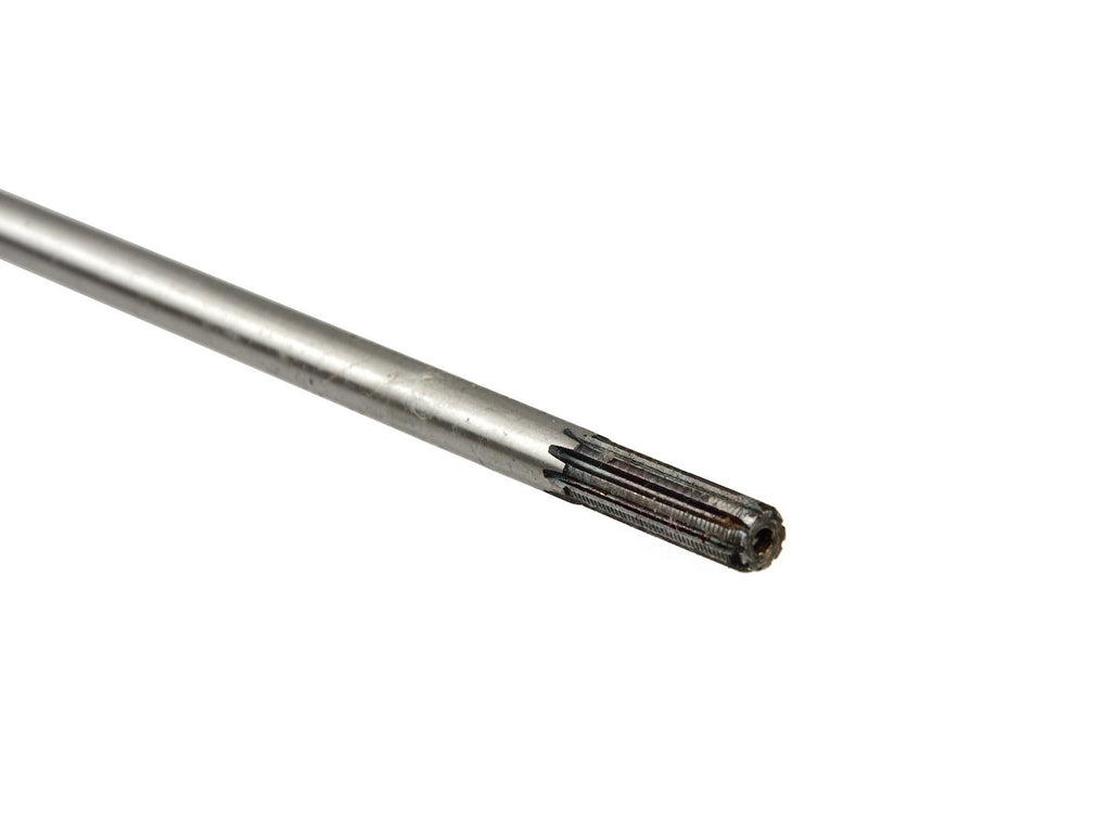 Drive shaft with square connection, 9 teeth
