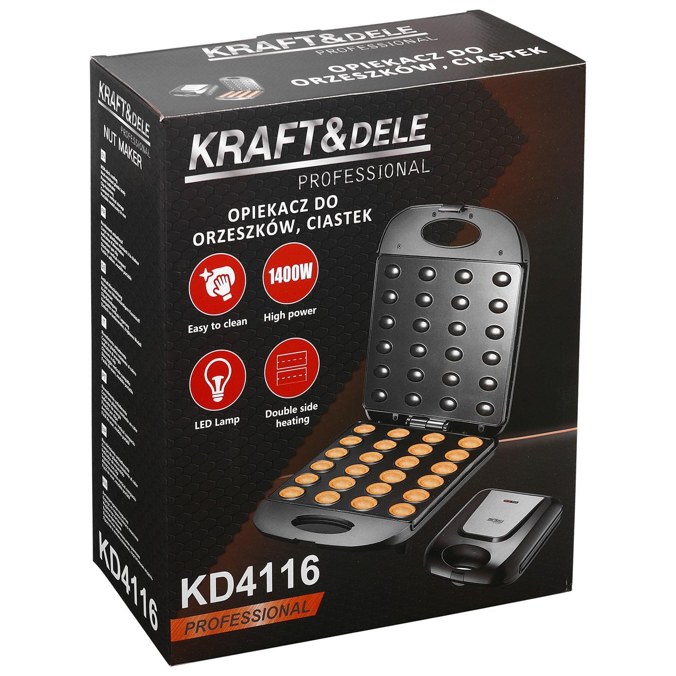 KÜPSISE JA PÄHKLI RÖSTER 1400W KD4116