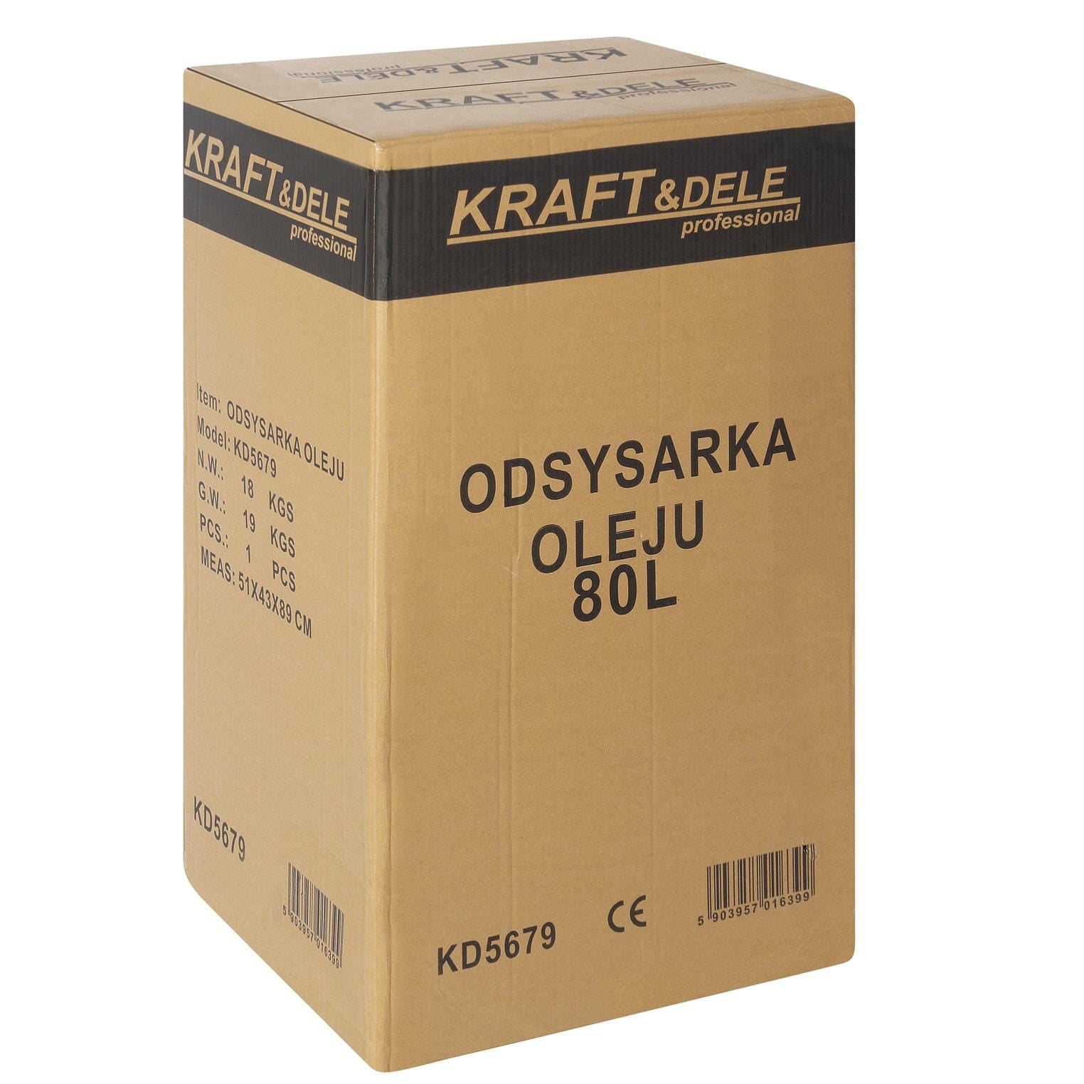 OIL EXTRACTOR 80L KD5679