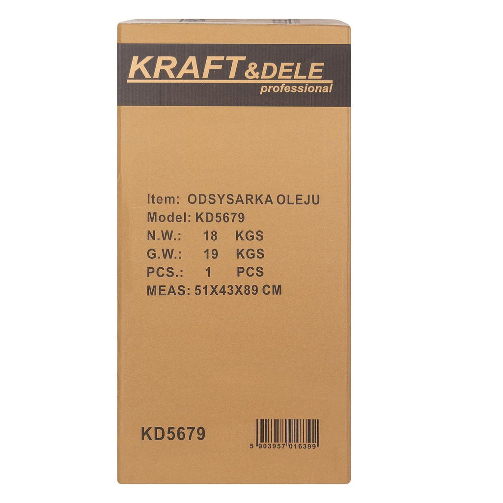 OIL EXTRACTOR 80L KD5679