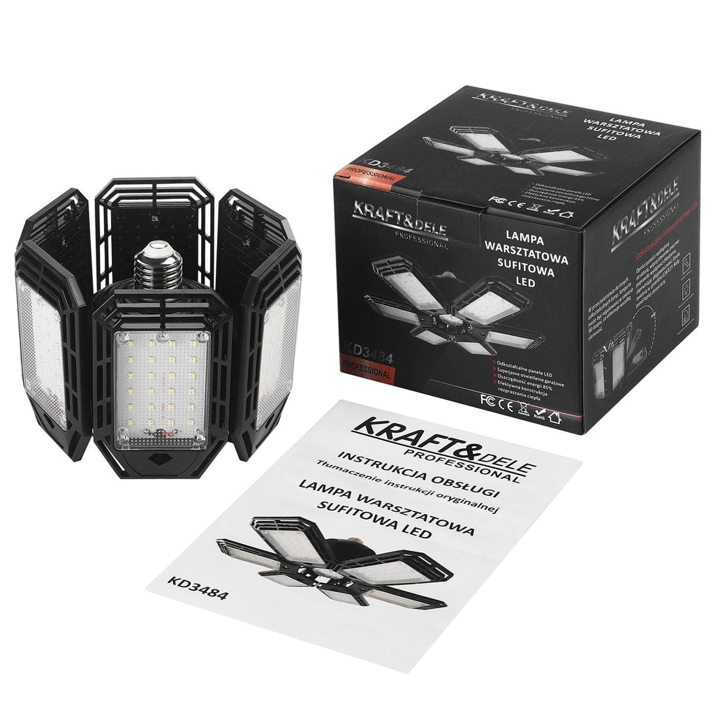 LED TÖÖKOJA LAELAMP KOKKUPANDAV 180W 18500LM KD3484