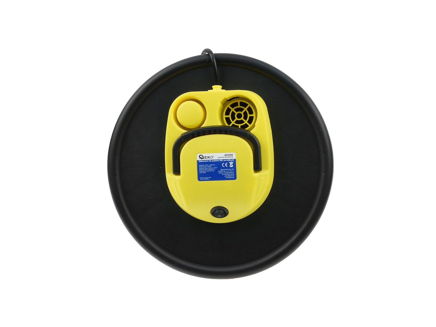 Ash Vacuum Cleaner 20 L 1600 W with wheels