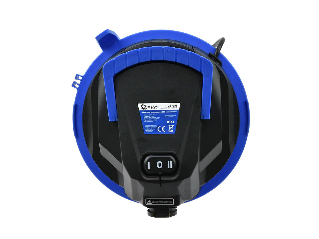 Industrial 25 L Dry & Wet Vacuum Cleaner 1500W