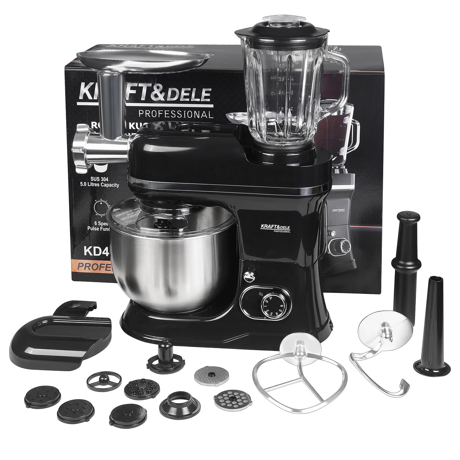 Planetary food processor max 3000W / 5L KD4147