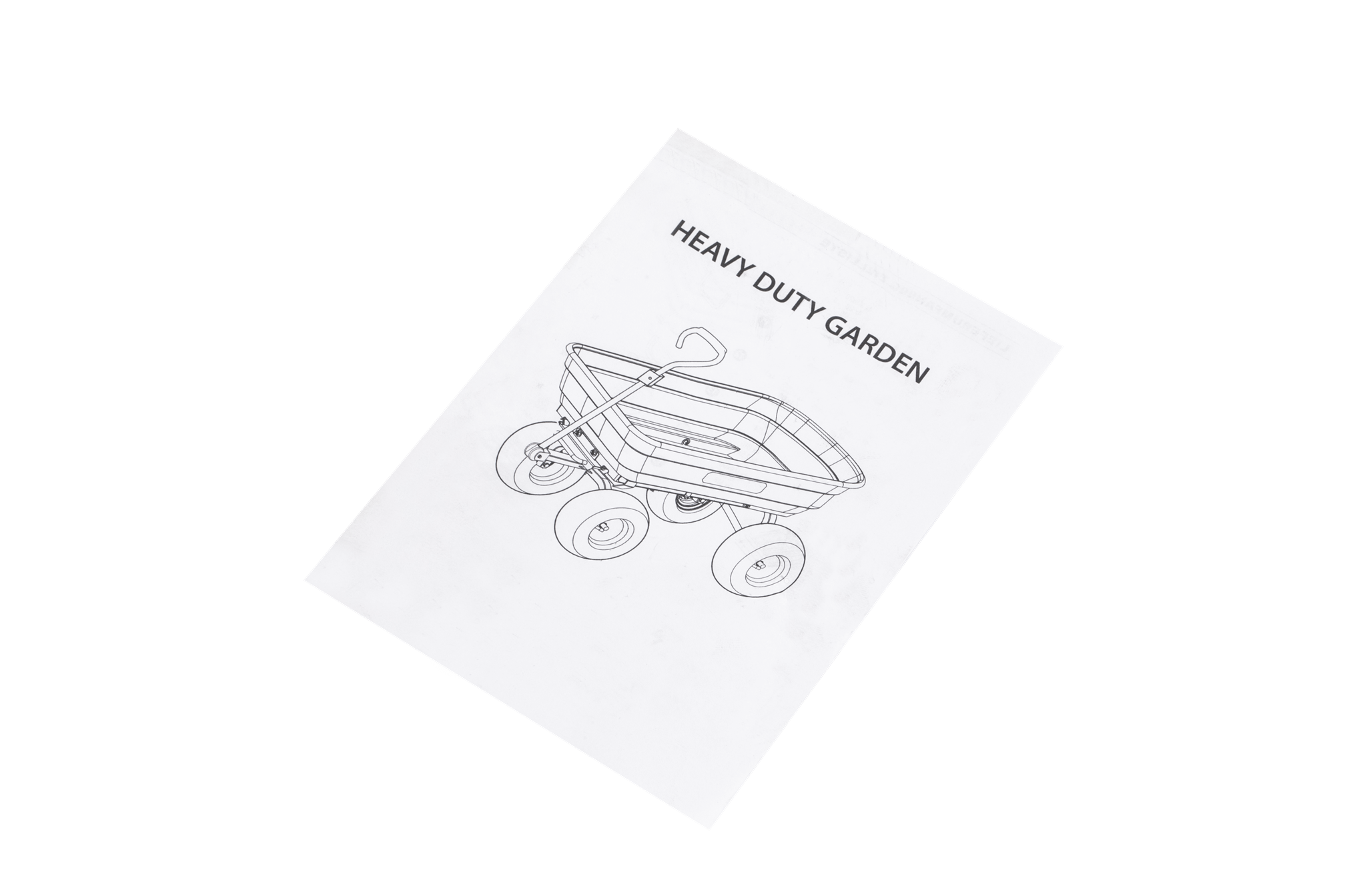 AIATÖÖDE TRANSPORTKÄRU 75L 300KG KD3127 (D16) (E2)