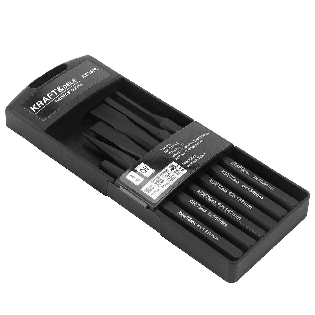 SET OF 6 PUNCHES AND CENTER PUNCHES KD3576 (VB9)