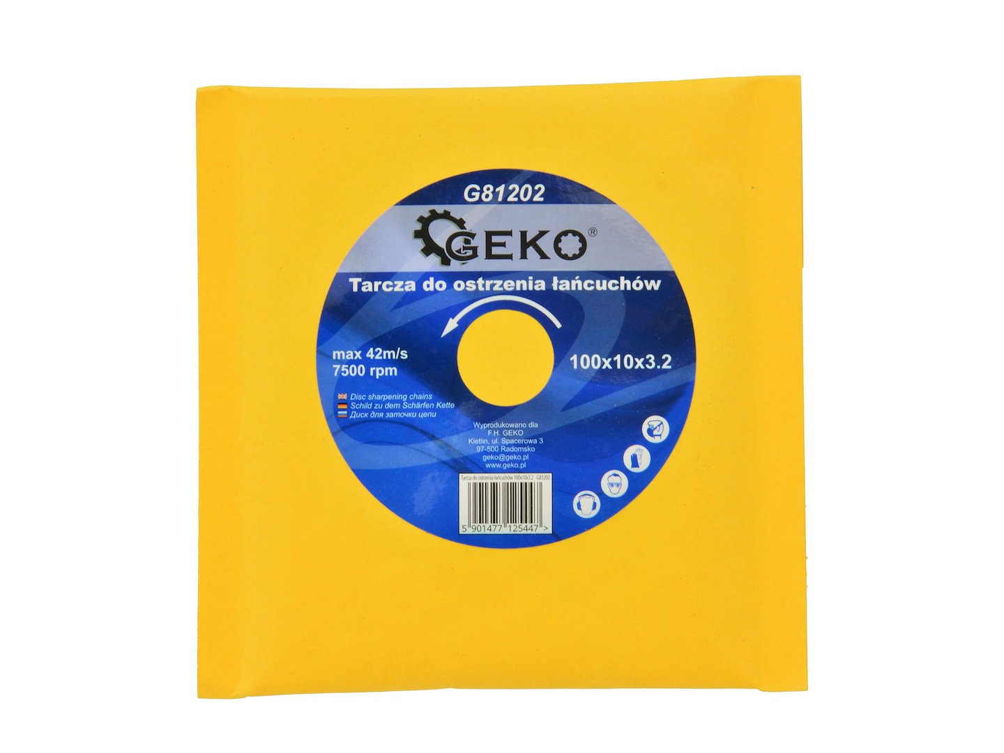 Blade for chain sharpening 100x10x3.2