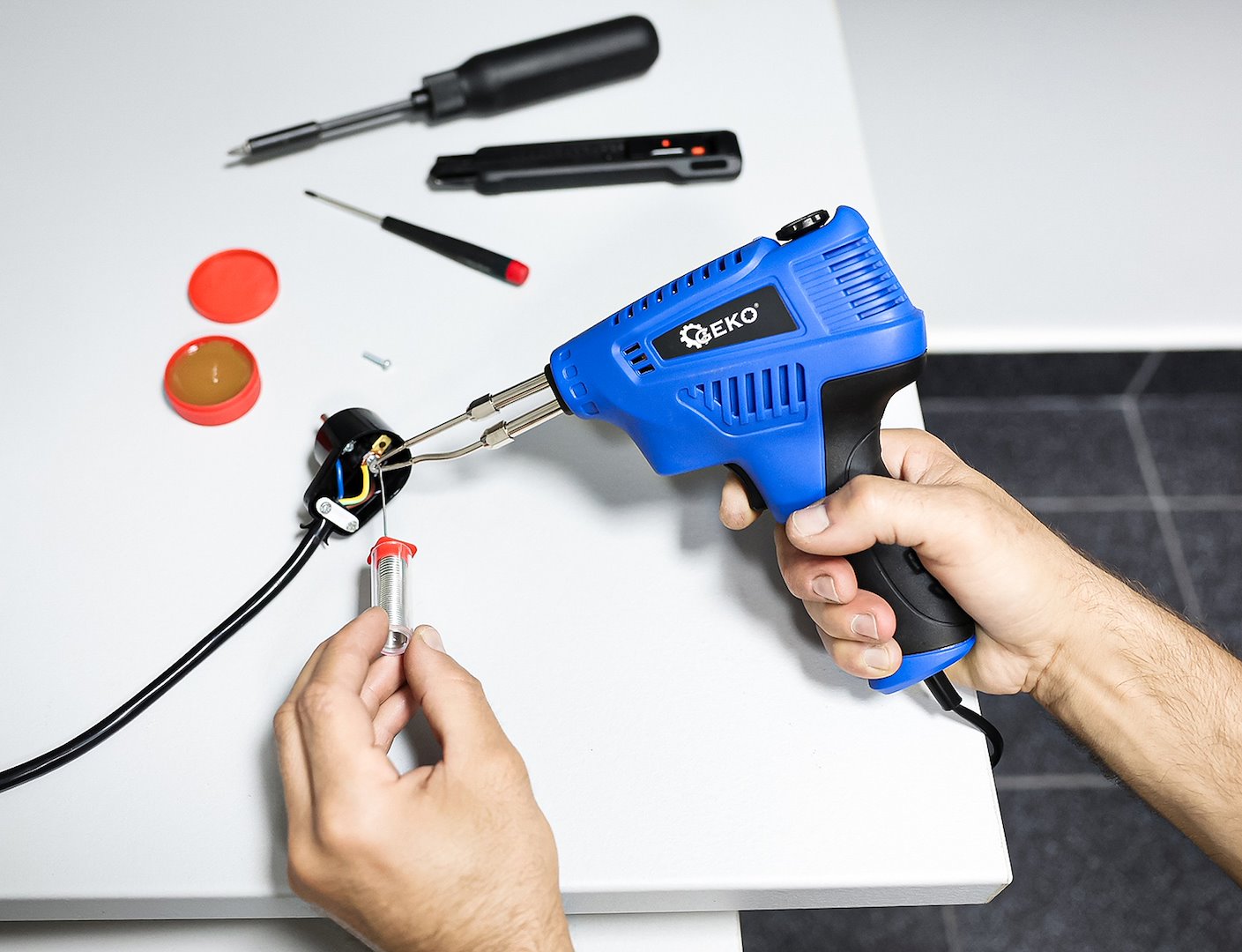 200 W Soldering Gun Iron with LED Light