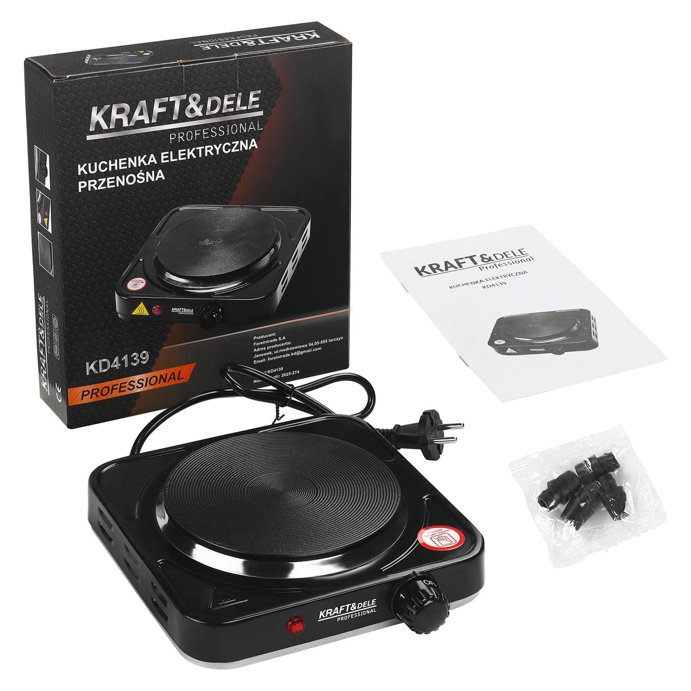 ELEKTRILINE PLAAT 1500W KD4139