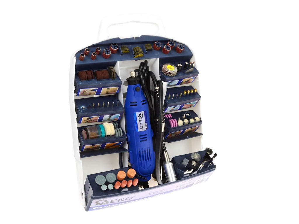 Rotary Tool with Flex Shaft and Accessories Assortment, 300 pcs