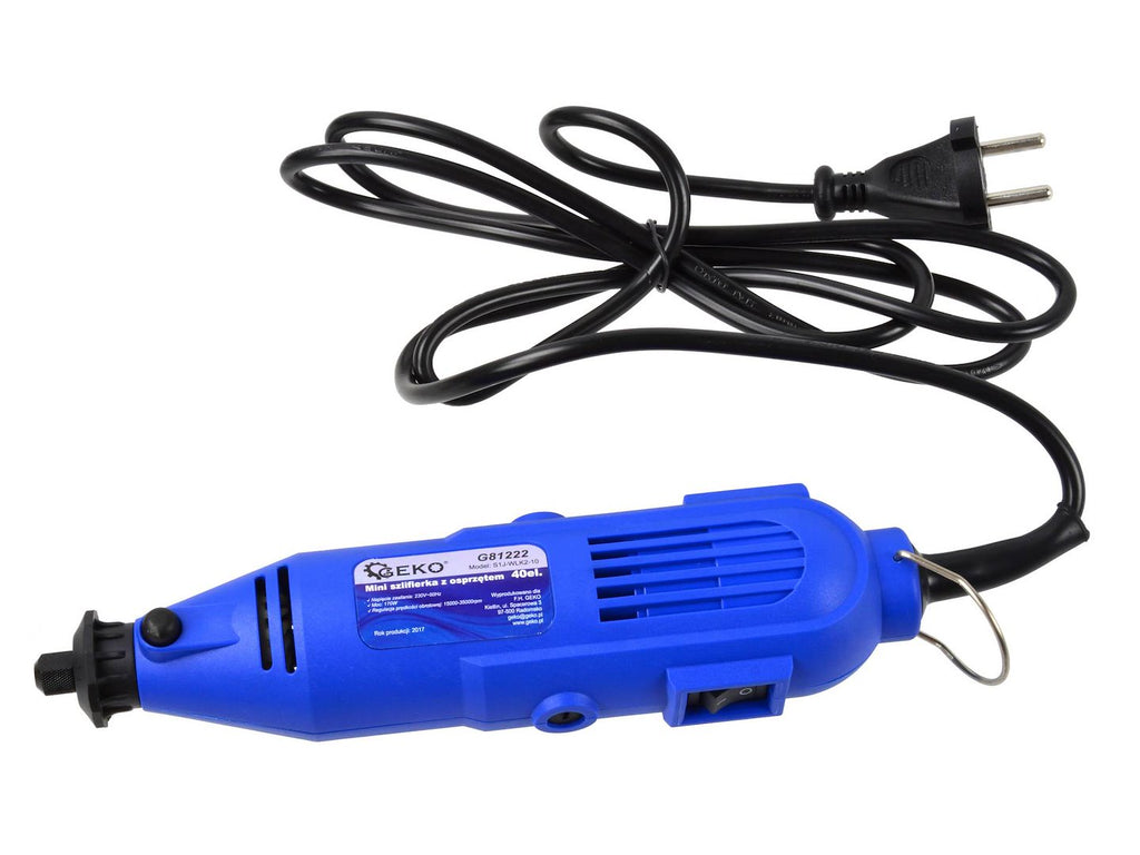 Rotary Tool with Flex Shaft and 40-piece Accessories Assortment