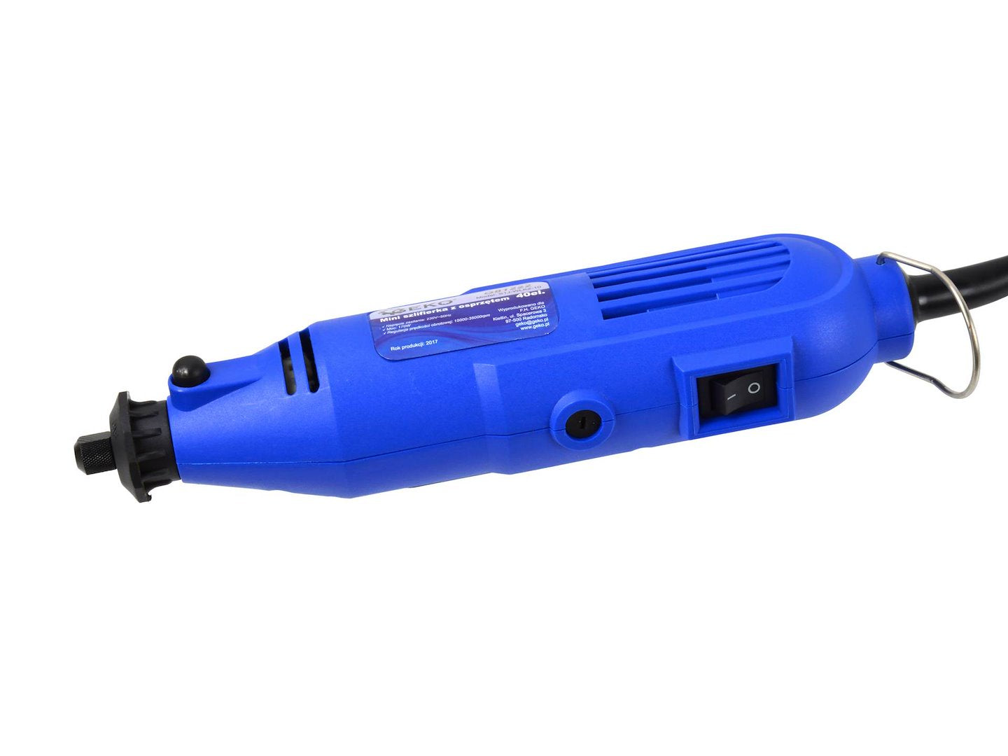 Rotary Tool with Flex Shaft and 40-piece Accessories Assortment