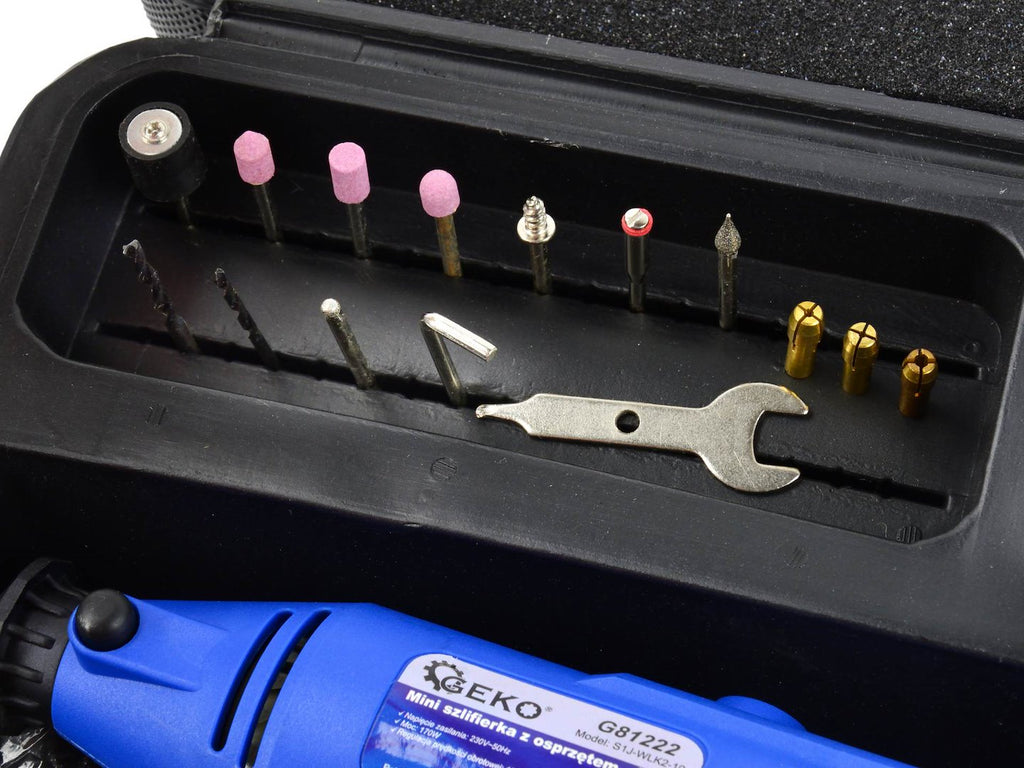 Rotary Tool with Flex Shaft and 40-piece Accessories Assortment