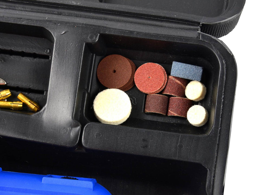 Rotary Tool with Flex Shaft and 40-piece Accessories Assortment