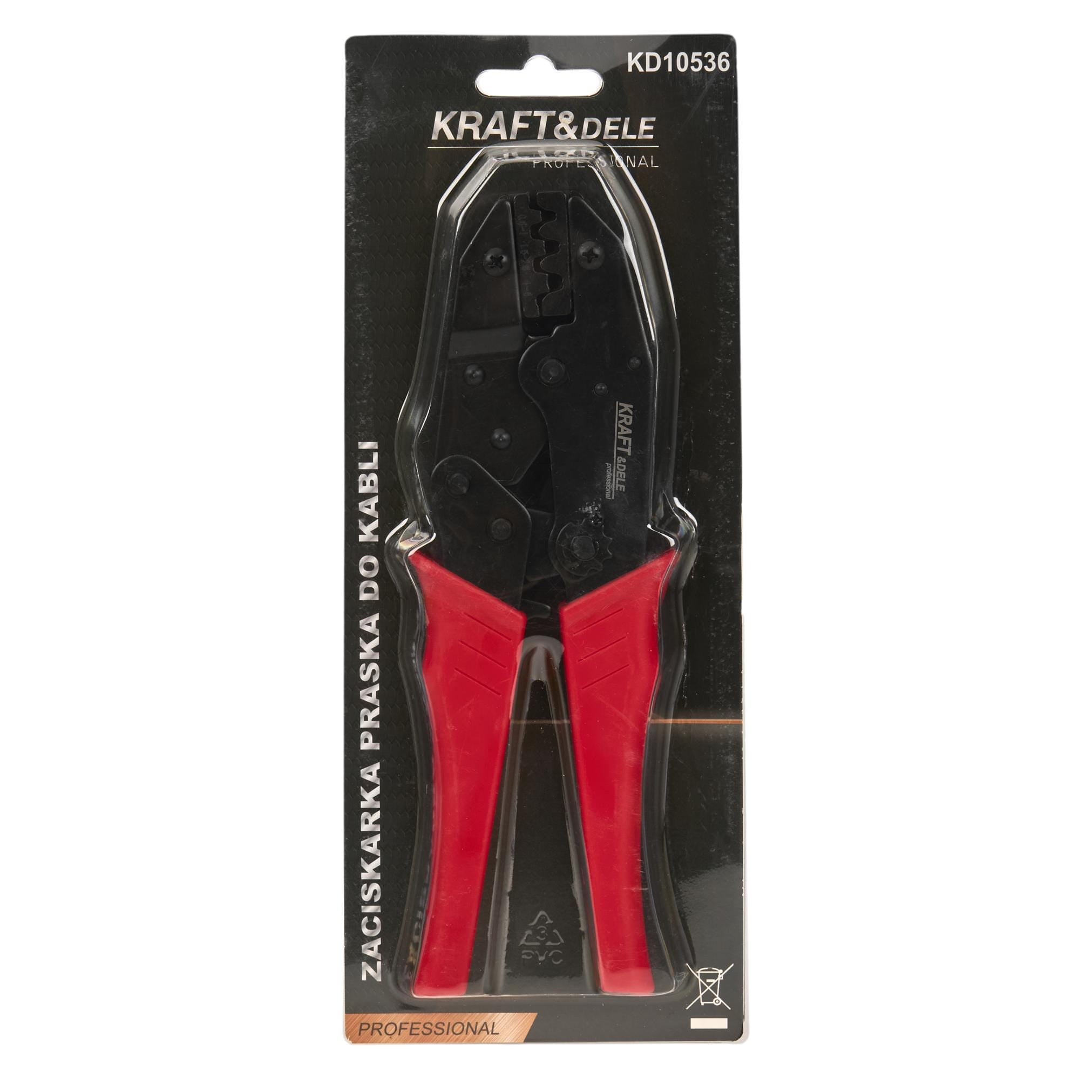 Crimping tool for cable ferrules, ferrules, terminals KD10536 (VD10)