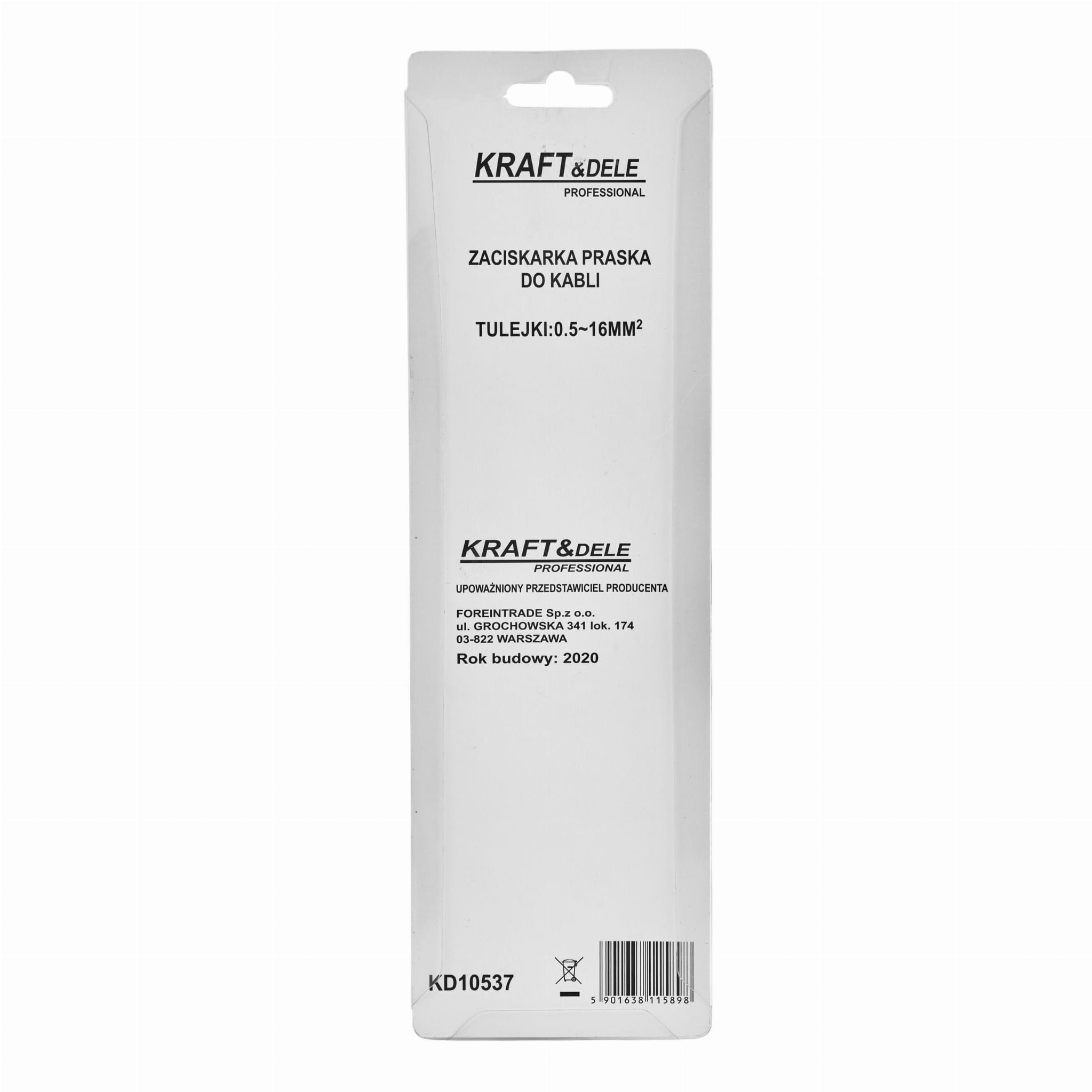 KRAFT&DELE kaablihülsitangid 0,5–16 mm² KD10537