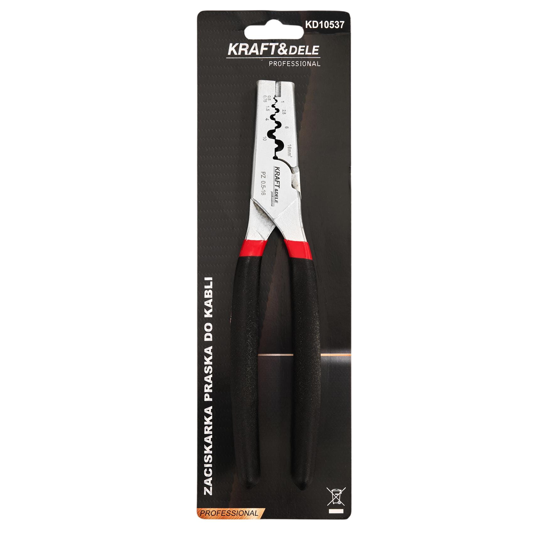 KRAFT&DELE kaablihülsitangid 0,5–16 mm² KD10537
