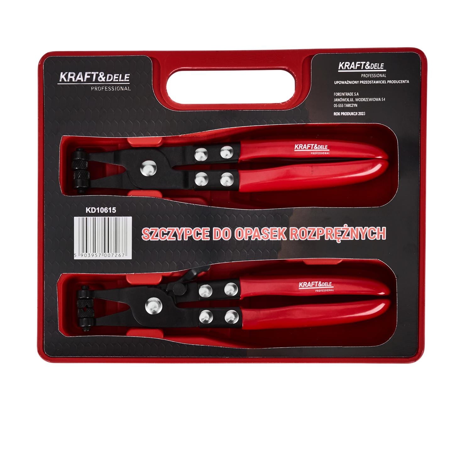 Laiendatavad klambripitsid 220mm KD10615 (C4)