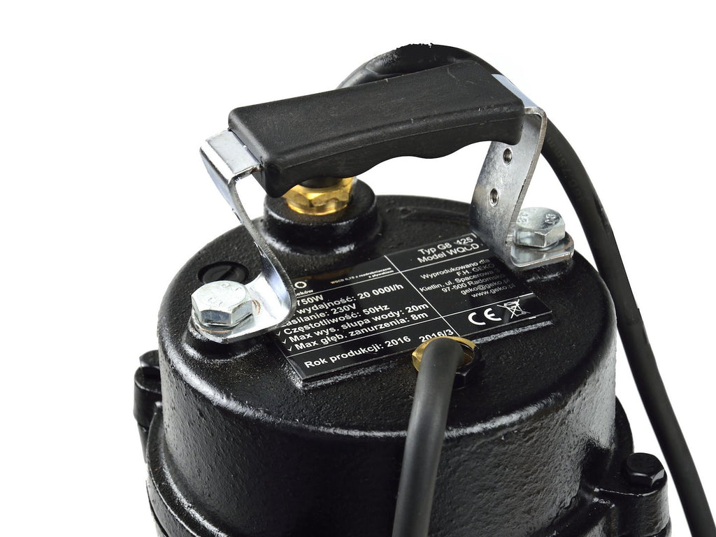 Water pump with copper wire and float